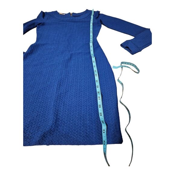 Arden B. Small Blue Long Sleeve Mini Dress - Picture 6 of 7